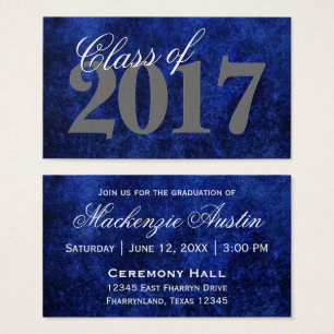 Sapphire Grad Blue Royal Cobalt Azure Year