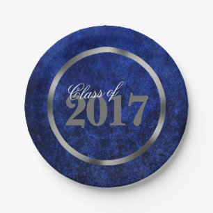 Sapphire Grad Blue Royal Cobalt Azure Year Pappteller