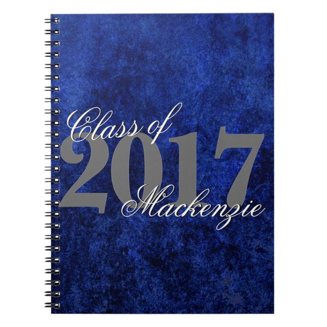 Sapphire Grad | Blue Royal Cobalt Notizblock (Vorderseite)