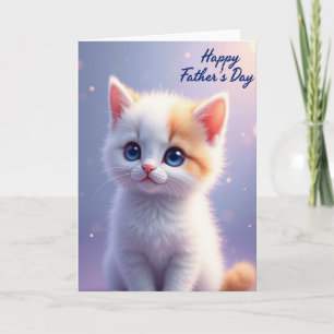 Sapphire Kitten Vatertagskarte Karte