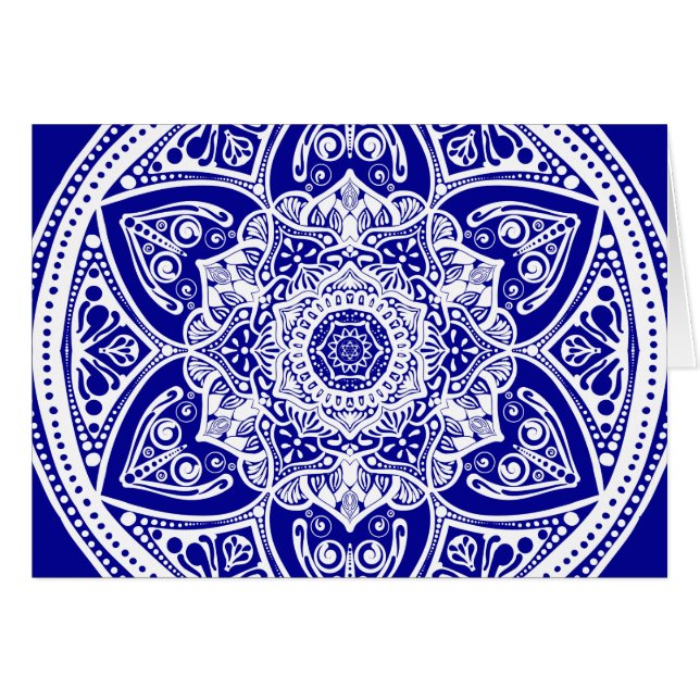 Sapphire Mandala (Vorderseite (Horizontal))