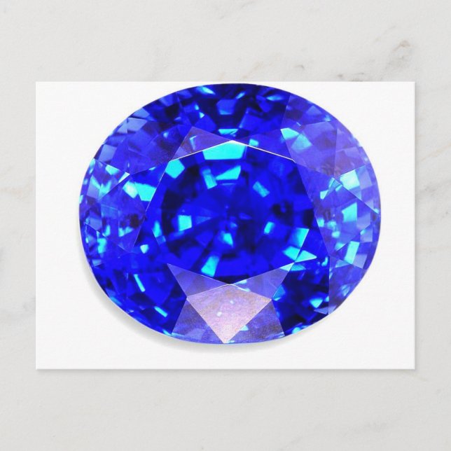 Sapphire Postkarte (Vorderseite)