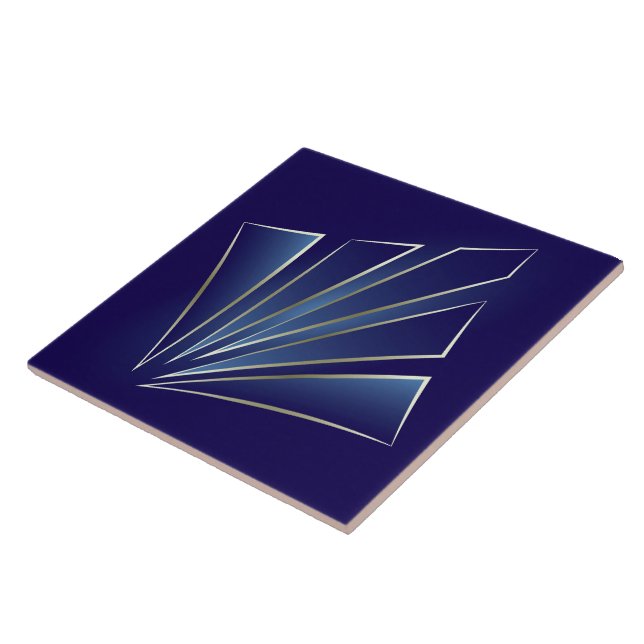 Sapphire Rays Fliese (Seite)