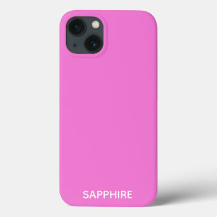 Sapphire rosa Farbe Name Case-Mate iPhone Gehäuse Hülle