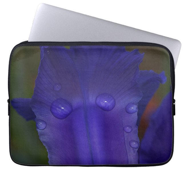Sapphire Serenity  Laptopschutzhülle (Vorderseite)