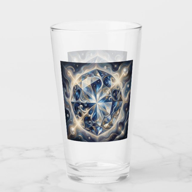 Sapphire – The Stone of Truth and Wisdom´3 Glas (Vorderseite)