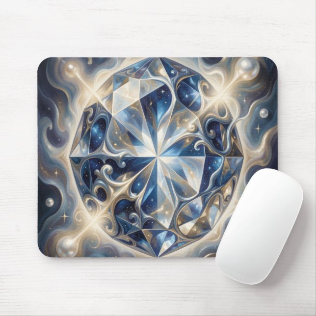 Sapphire – The Stone of Truth and Wisdom´3 Mousepad (Mit Mouse)
