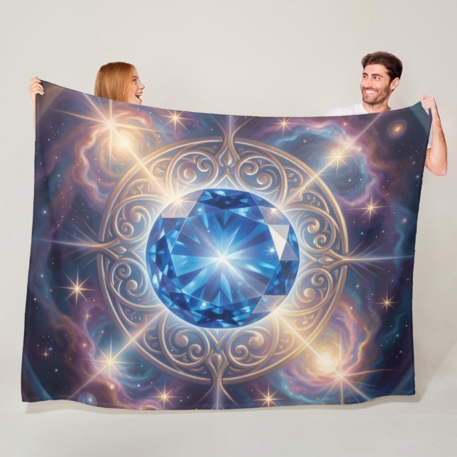 Sapphire – The Stone of Truth and Wisdom´6 Fleecedecke (Beispiel)