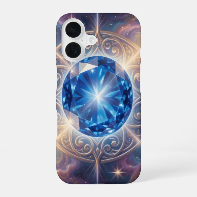 Sapphire – The Stone of Truth and Wisdom´6 iPhone 16 Hülle (Rückseite)