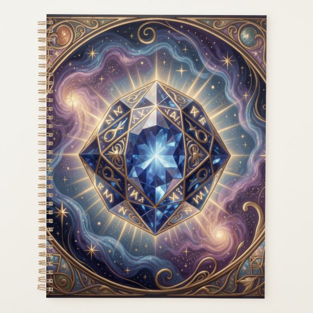 Sapphire – The Stone of Truth and Wisdom´7 Planer (Vorderseite)