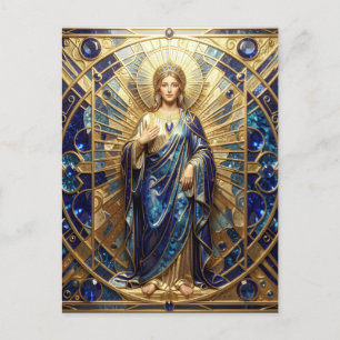 Sapphire – The Stone of Truth and Wisdom´9 Postkarte