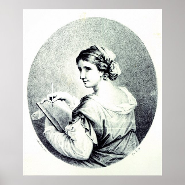 Sappho, graviert in Pye, 1774 Poster (Vorne)