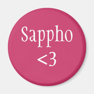 Sappho Liebe Magnet