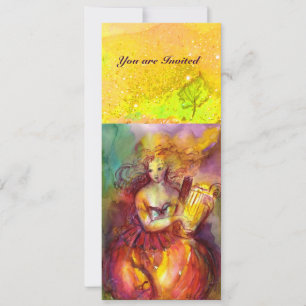 SAPPHO ,TANZ, MUSIK UND POESIE, Goldene Funken Einladung