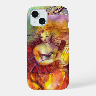 SAPPHO ,TANZ, MUSIK UND POESIE MONOGRAMM iPhone 15 HÜLLE