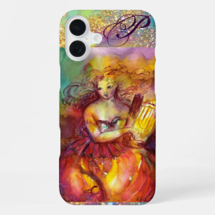 SAPPHO ,TANZ, MUSIK UND POESIE MONOGRAMM iPhone 16 PLUS HÜLLE