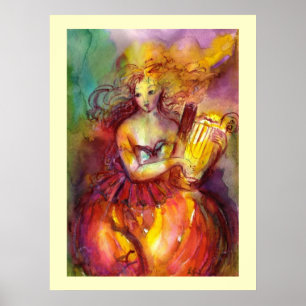 SAPPHO ,TANZ, MUSIK UND POESIE POSTER