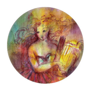 SAPPHO, TANZEN, MUSIK UND POETRY SCHNEIDEBRETT