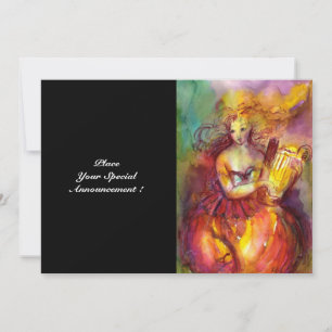 SAPPHO,TANZMUSIK UND POETRY,Gold Glitzern Ankündigung