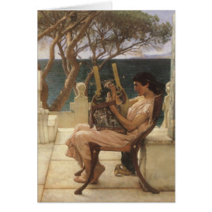 Sappho und Alcaeus von Sir Lawrence Alma Tadema
