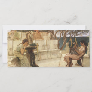 Sappho und Alcaeus von Sir Lawrence Alma Tadema