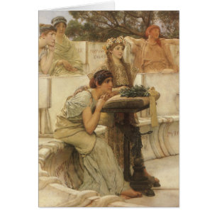 Sappho und Alcaeus von Sir Lawrence Alma Tadema