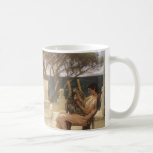Sappho und Alcaeus von Sir Lawrence Alma Tadema Kaffeetasse
