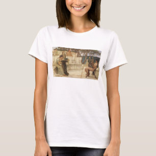 Sappho und Alcaeus von Sir Lawrence Alma Tadema T-Shirt
