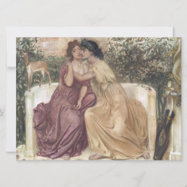Sappho und Erinna in einem griechischen Garten (le Karte