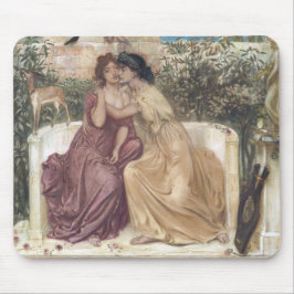 Sappho und Erinna in einem griechischen Garten (le Mousepad