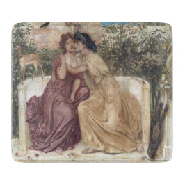 Sappho und Erinna in einem griechischen Garten (le Schneidebrett