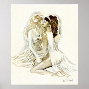 Sappho und ihr Liebhaber Poster