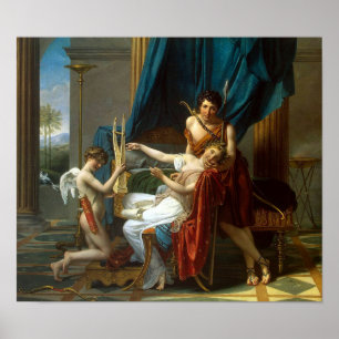 Sappho und Phaon von David Poster