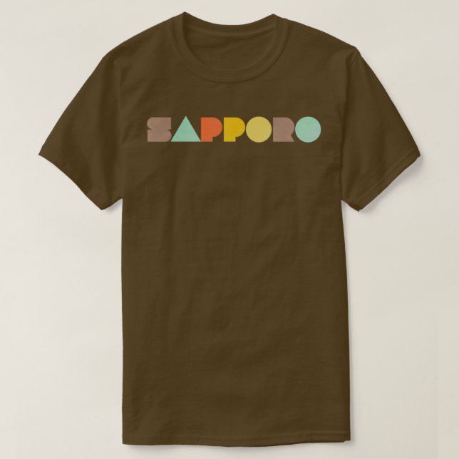 Sapporo Vintag T-Shirt (Design vorne)