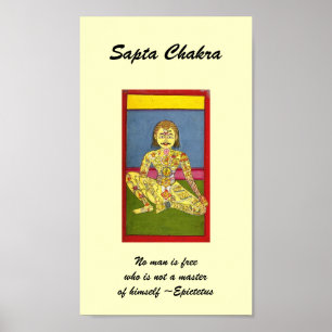 Sapta Chakra - Plakat / Druck