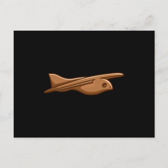 SAQQARA BIRD Ancient Alien Theorist Ägypten Artifa Postkarte (Vorderseite)