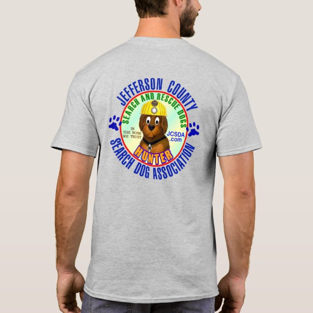 SAR Dogs Rock T-Shirt (Rückseite)