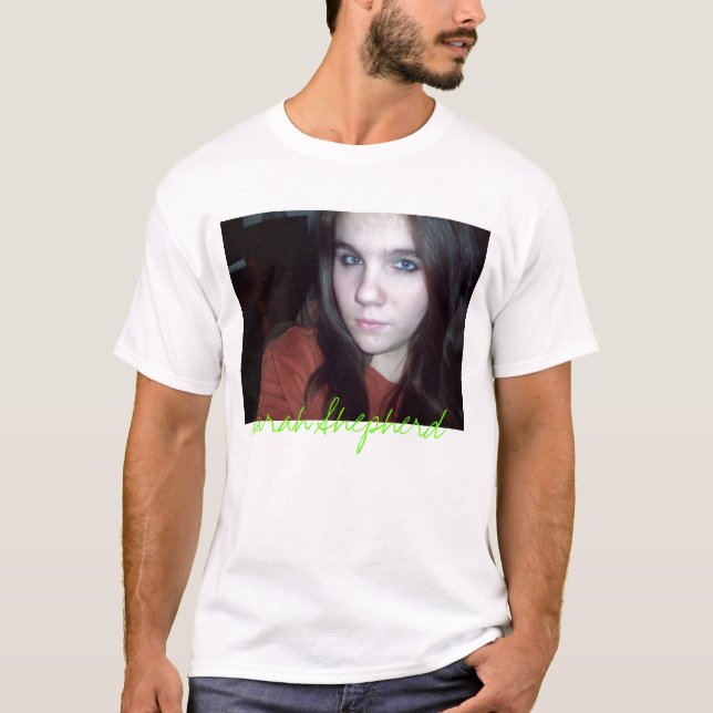 sara2, Sarah-Schäfer T-Shirt (Vorderseite)