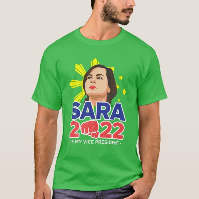 Sara All VP 2022 Duterte Inday Vizepräsident T-Shirt (Vorderseite)
