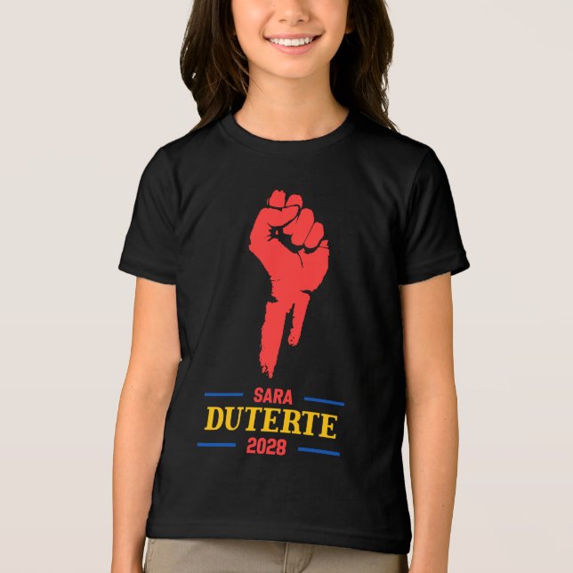 Sara Duterte für den Protest zum Shirt 2028 (Vorderseite)
