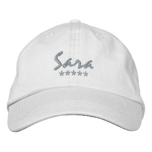 Sara Name Bestickte Baseballkappe