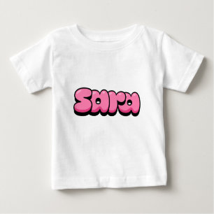 Sara pink Baby T - Shirt