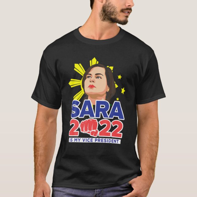Sara Vice President 2022 Duterte All VP Inday T-Shirt (Vorderseite)