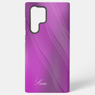 Sara - Vorlage für Ihren Namen - Lila Shades Samsung Galaxy Hülle