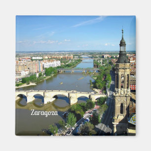 Saragossa, Aragon, Spanien Magnet