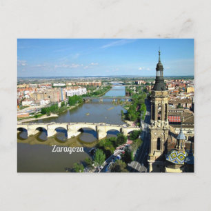 Saragossa, Aragonien, Spanien Postkarte