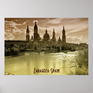 Saragossa-Spanien II Poster