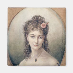 Sarah Bernhard 1869 Magnet