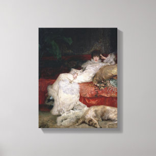 Sarah Bernhardt 1876 Leinwanddruck