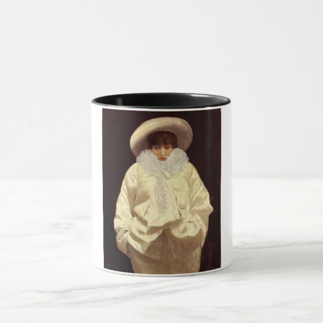 Sarah Bernhardt als Pierrot Tasse (Zentrum)